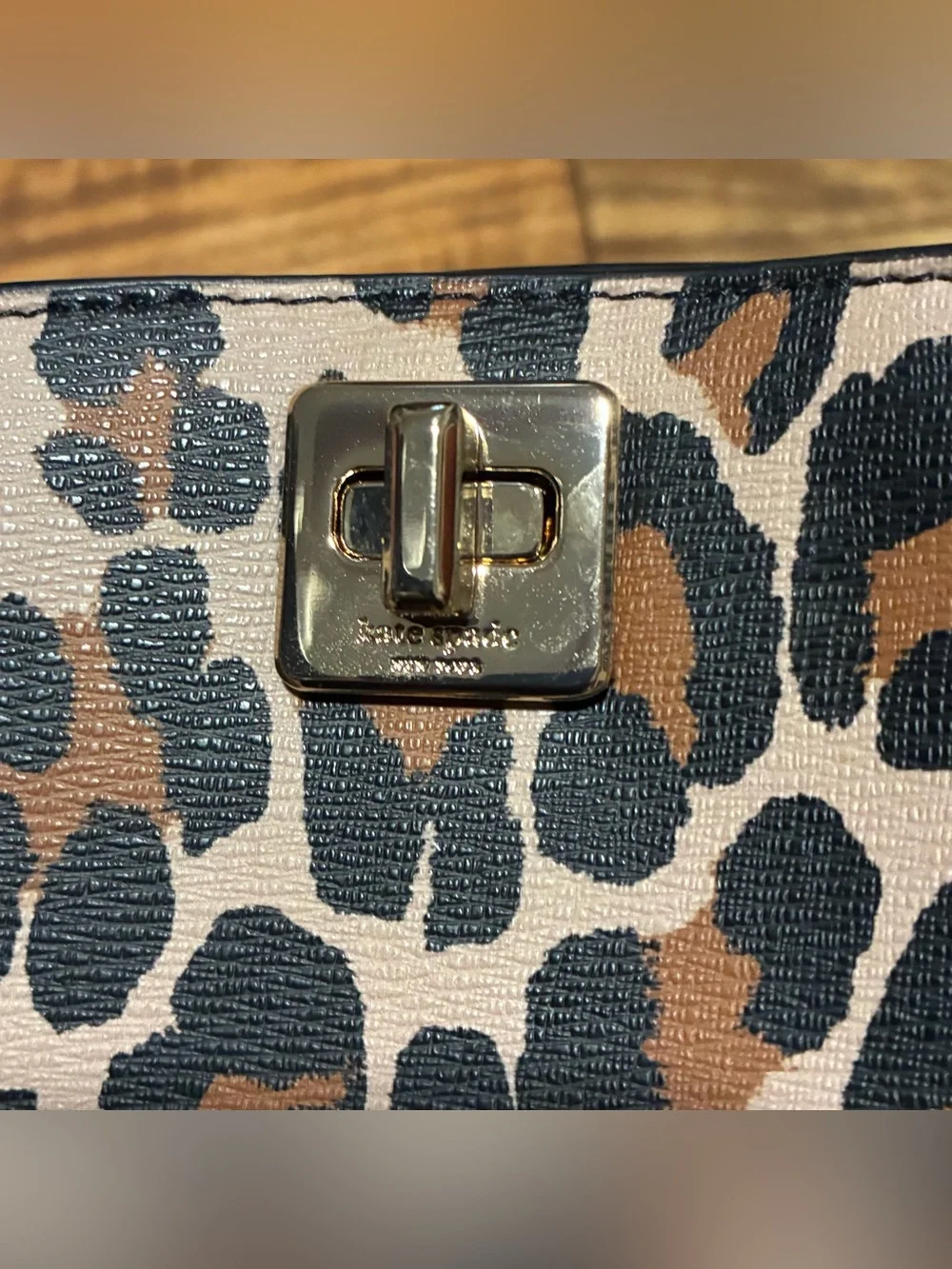 Kate Spade PHOEBE Leopard Mini Top Handle Bag